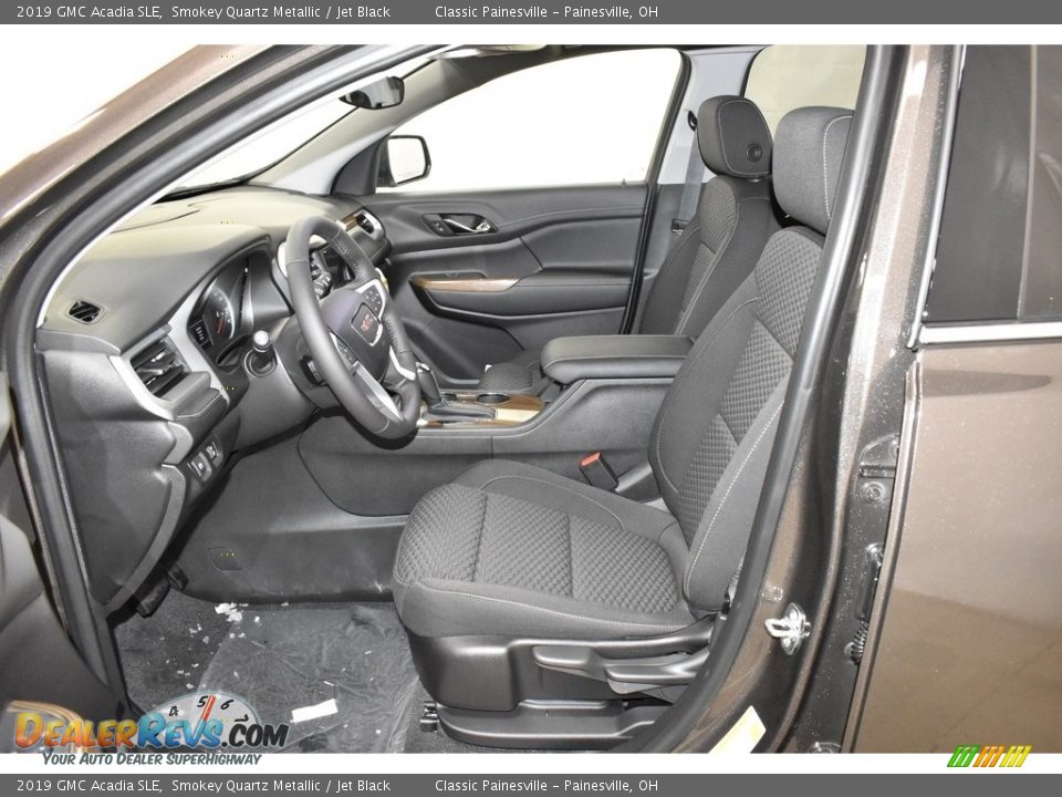 Jet Black Interior - 2019 GMC Acadia SLE Photo #6