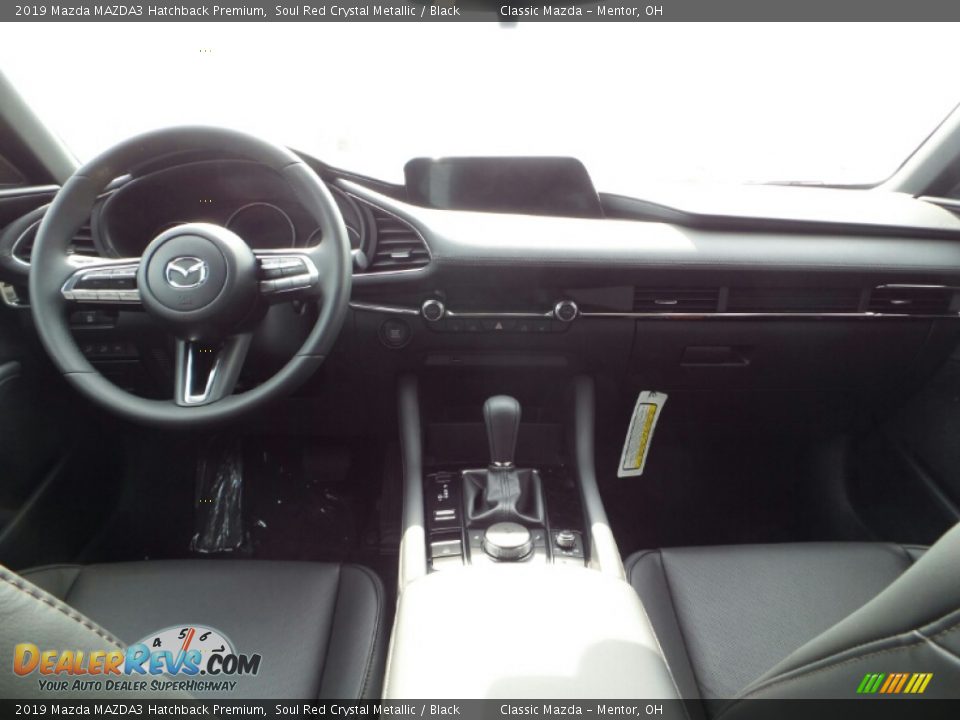 2019 Mazda MAZDA3 Hatchback Premium Soul Red Crystal Metallic / Black Photo #5
