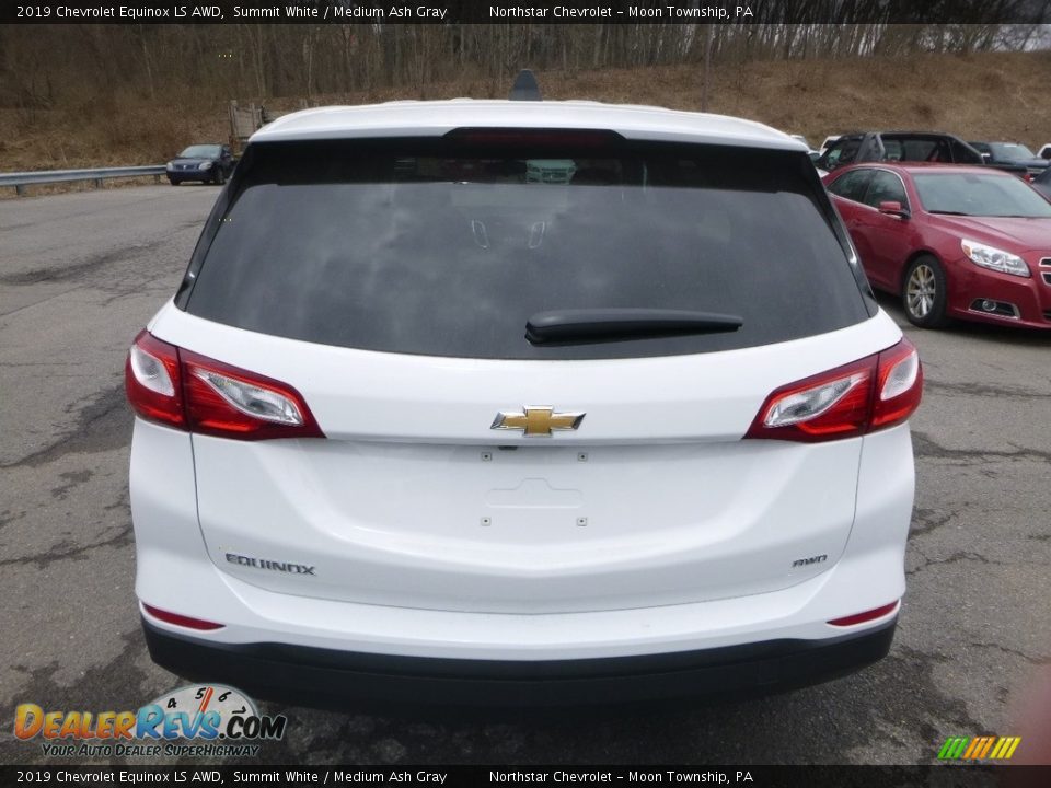 2019 Chevrolet Equinox LS AWD Summit White / Medium Ash Gray Photo #4