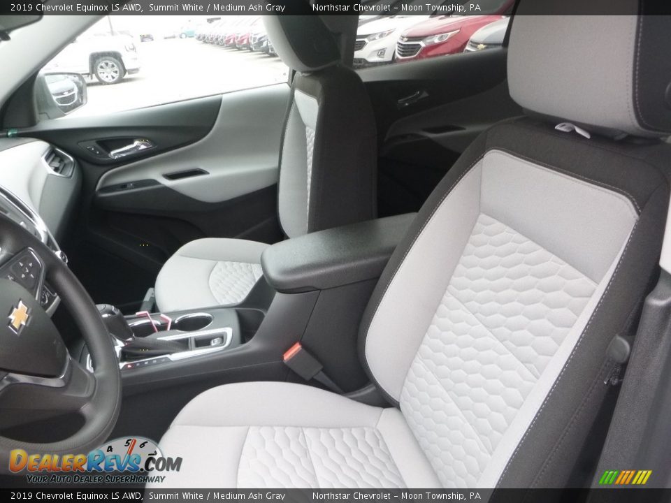 2019 Chevrolet Equinox LS AWD Summit White / Medium Ash Gray Photo #15