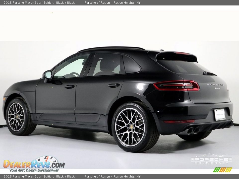 2018 Porsche Macan Sport Edition Black / Black Photo #4