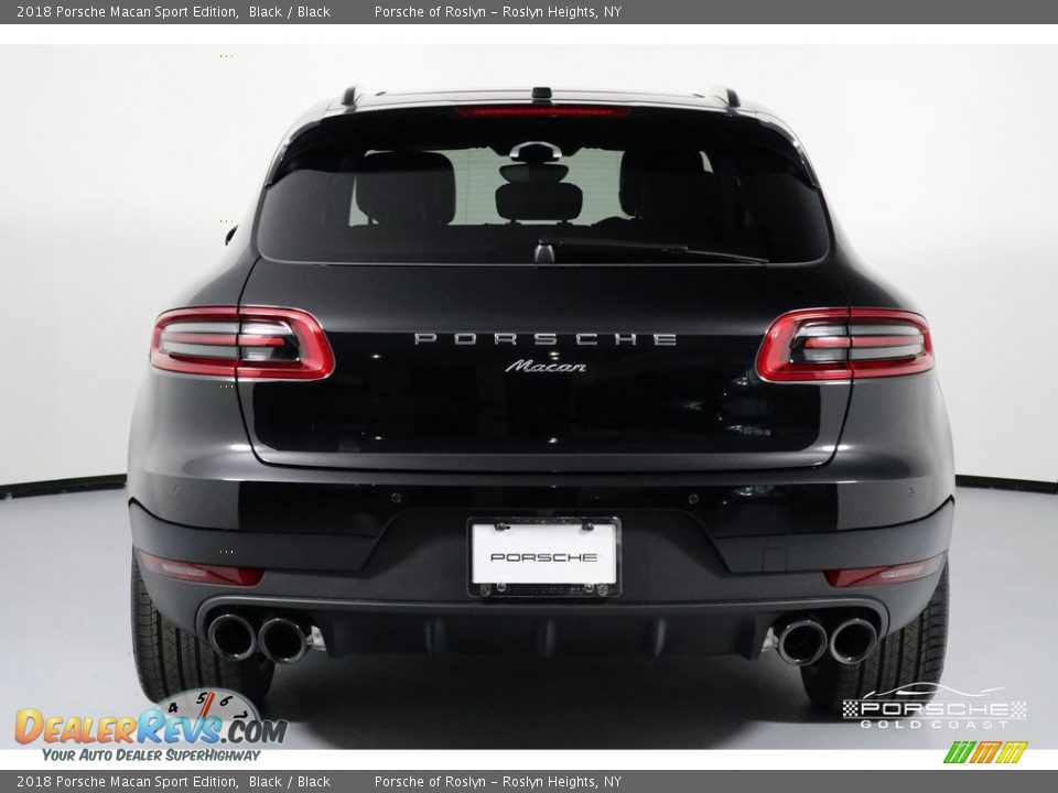 2018 Porsche Macan Sport Edition Black / Black Photo #6