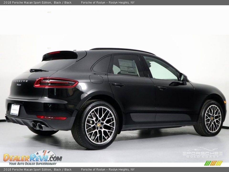 2018 Porsche Macan Sport Edition Black / Black Photo #9