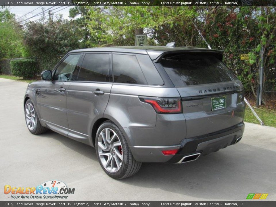 2019 Land Rover Range Rover Sport HSE Dynamic Corris Grey Metallic / Ebony/Ebony Photo #12