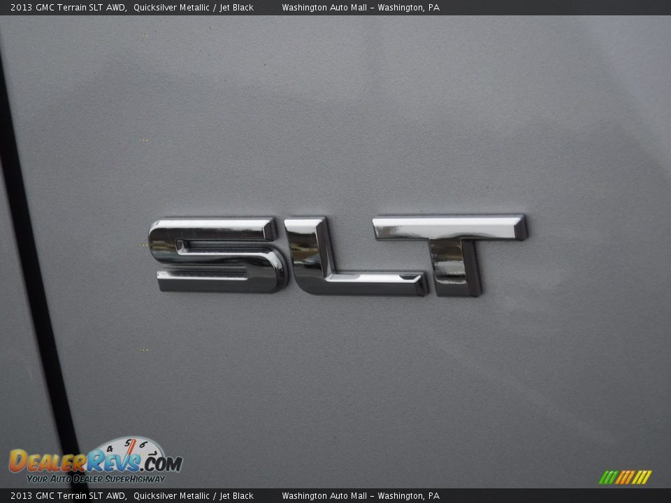 2013 GMC Terrain SLT AWD Quicksilver Metallic / Jet Black Photo #10