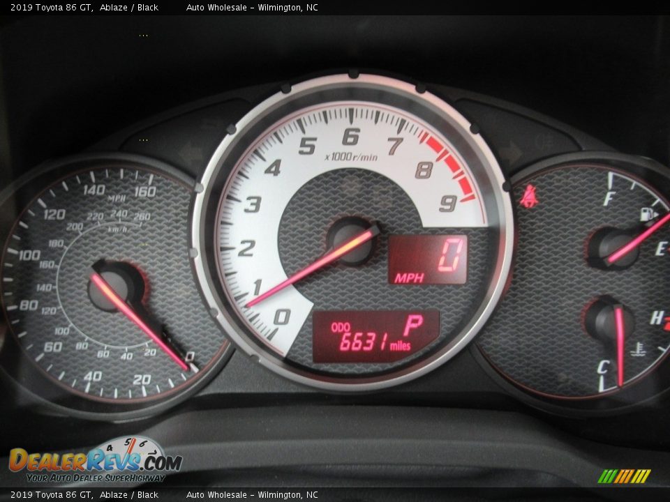 2019 Toyota 86 GT Gauges Photo #15