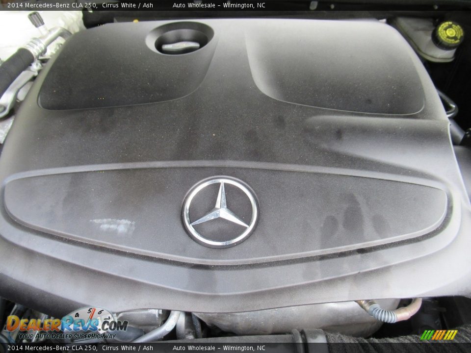 2014 Mercedes-Benz CLA 250 Cirrus White / Ash Photo #6