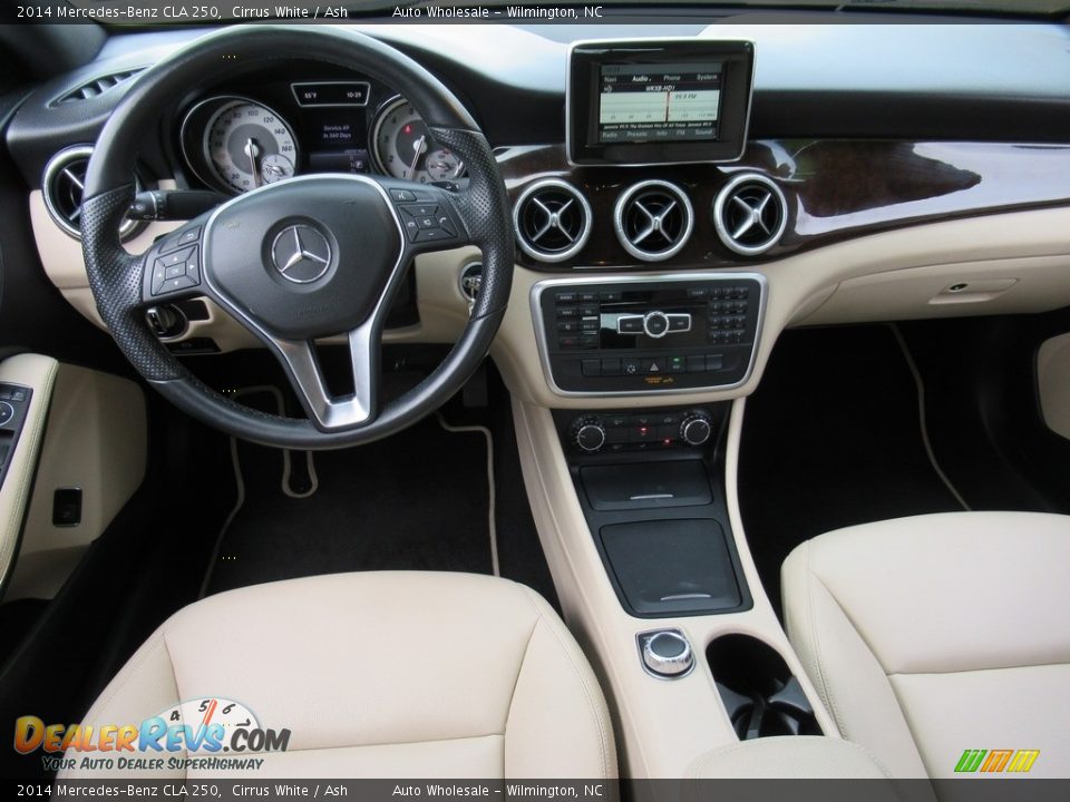 2014 Mercedes-Benz CLA 250 Cirrus White / Ash Photo #15