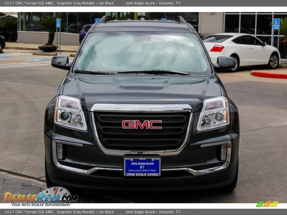 2017 GMC Terrain SLE AWD Graphite Gray Metallic / Jet Black Photo #2