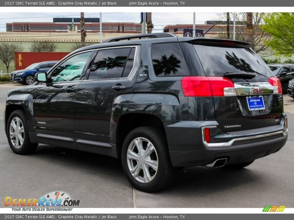 2017 GMC Terrain SLE AWD Graphite Gray Metallic / Jet Black Photo #5