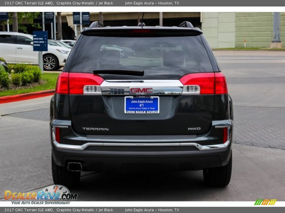 2017 GMC Terrain SLE AWD Graphite Gray Metallic / Jet Black Photo #6