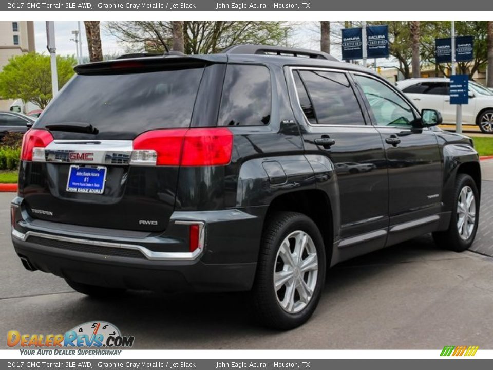 2017 GMC Terrain SLE AWD Graphite Gray Metallic / Jet Black Photo #7