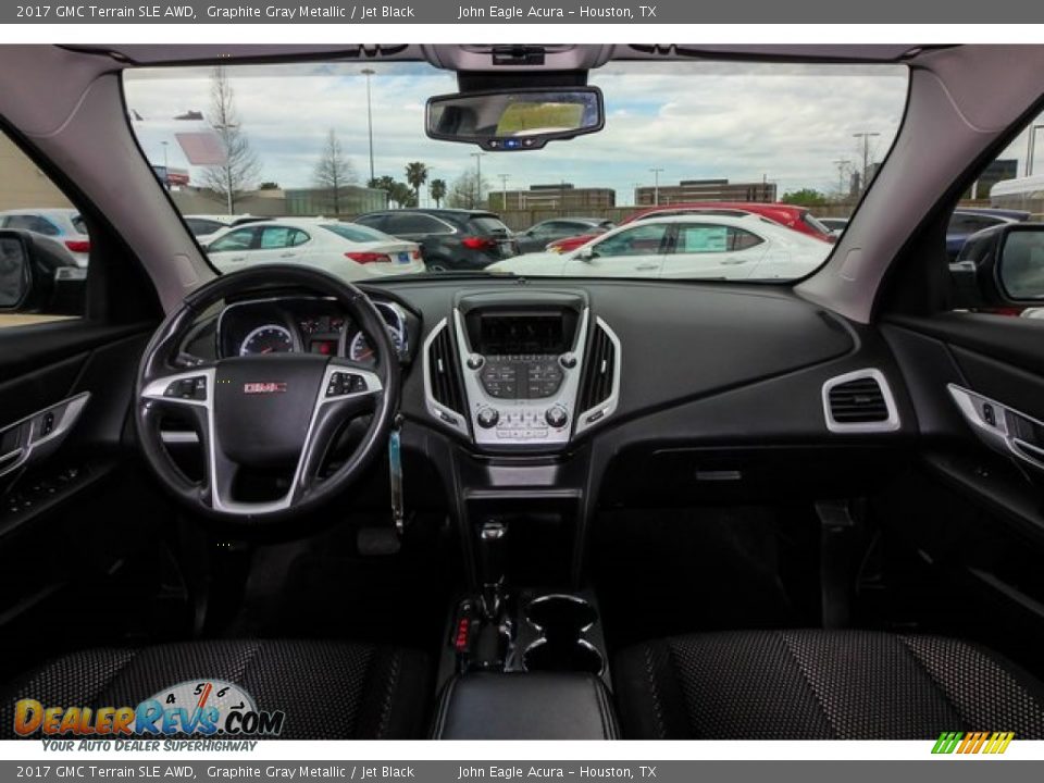 2017 GMC Terrain SLE AWD Graphite Gray Metallic / Jet Black Photo #9