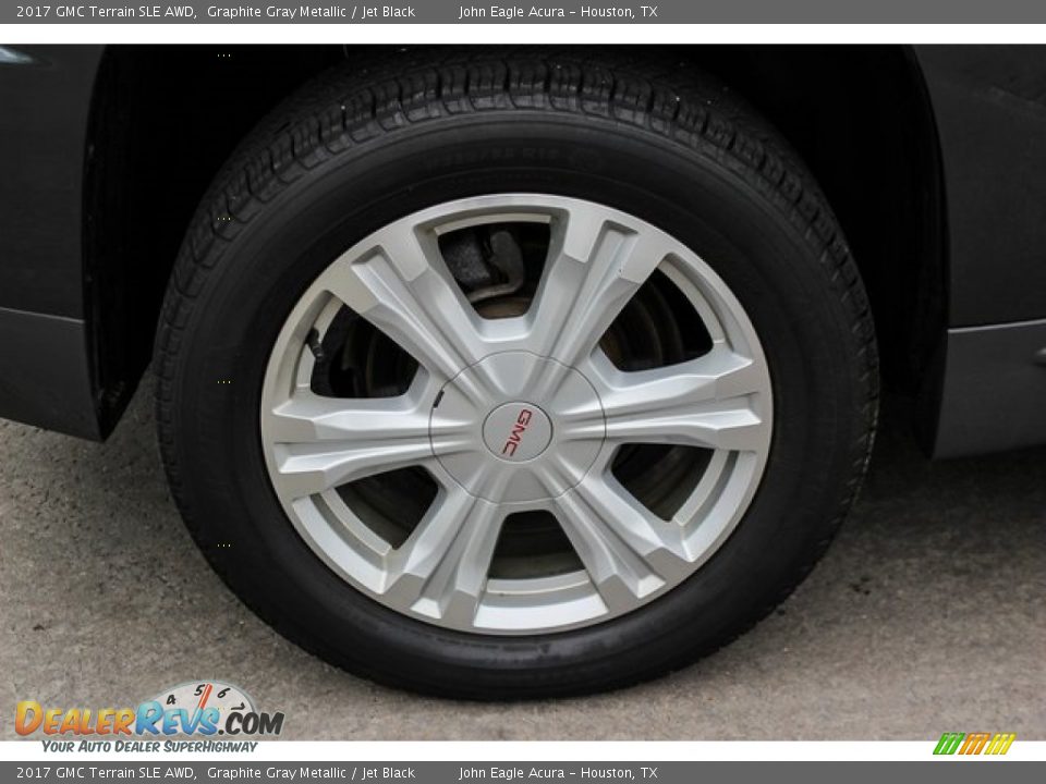 2017 GMC Terrain SLE AWD Graphite Gray Metallic / Jet Black Photo #11