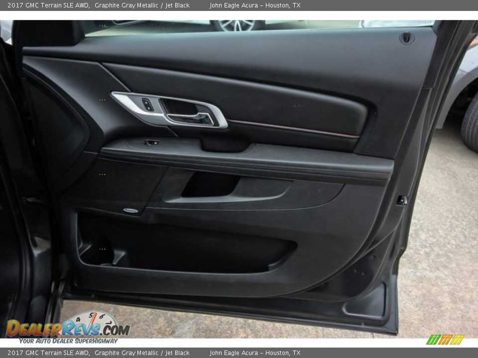 2017 GMC Terrain SLE AWD Graphite Gray Metallic / Jet Black Photo #23