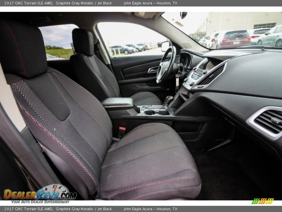 2017 GMC Terrain SLE AWD Graphite Gray Metallic / Jet Black Photo #24
