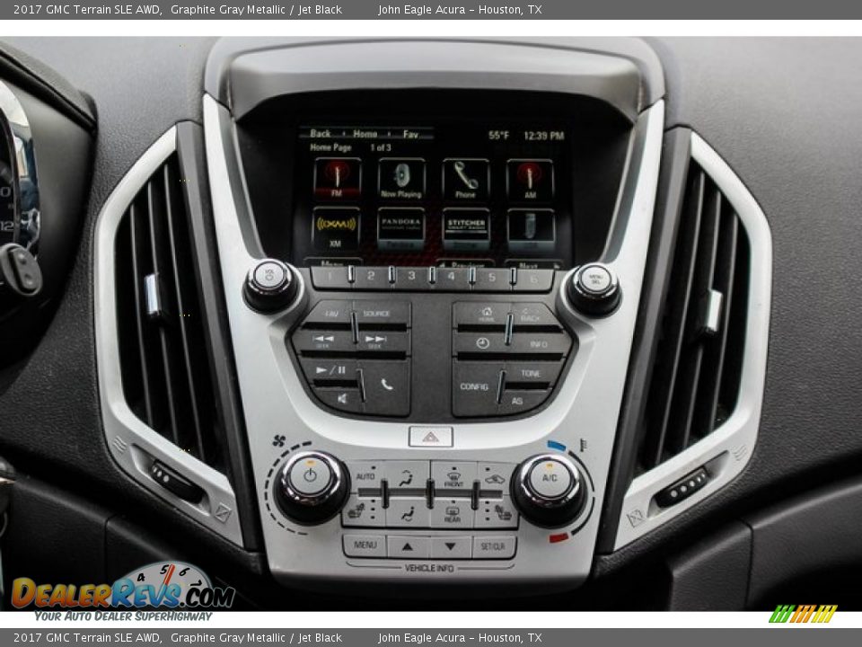 2017 GMC Terrain SLE AWD Graphite Gray Metallic / Jet Black Photo #27