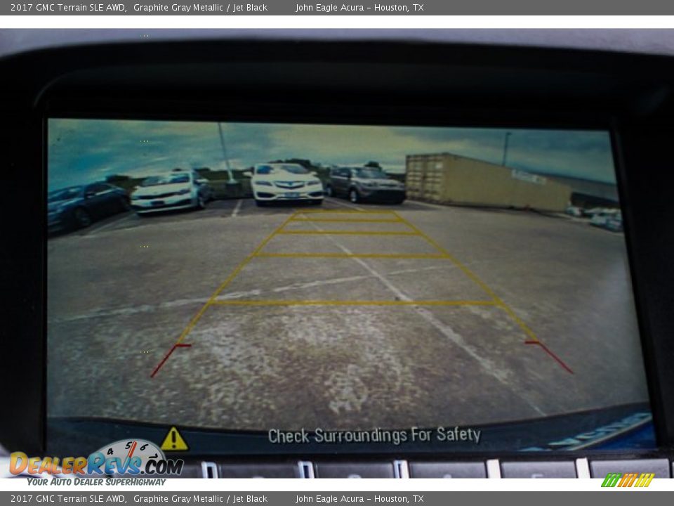 2017 GMC Terrain SLE AWD Graphite Gray Metallic / Jet Black Photo #30
