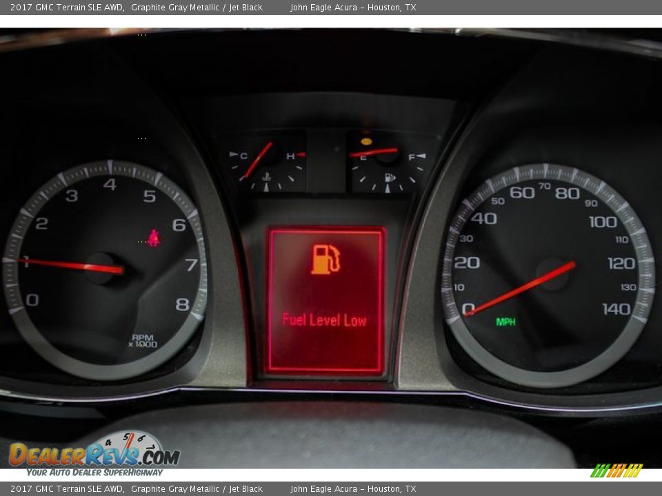 2017 GMC Terrain SLE AWD Graphite Gray Metallic / Jet Black Photo #31