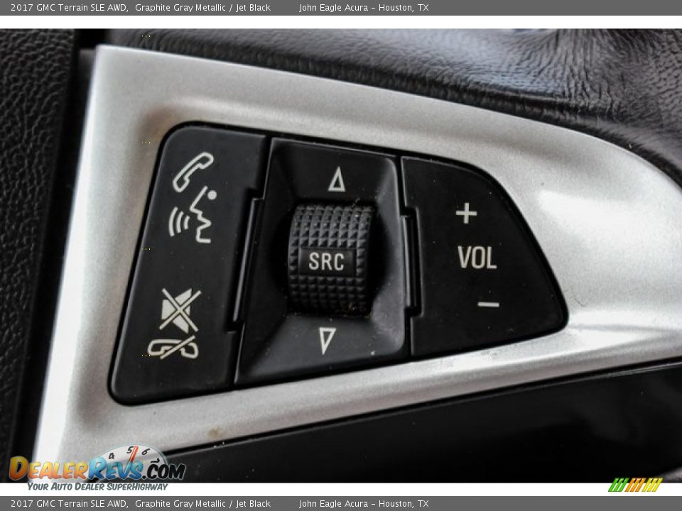 2017 GMC Terrain SLE AWD Graphite Gray Metallic / Jet Black Photo #33