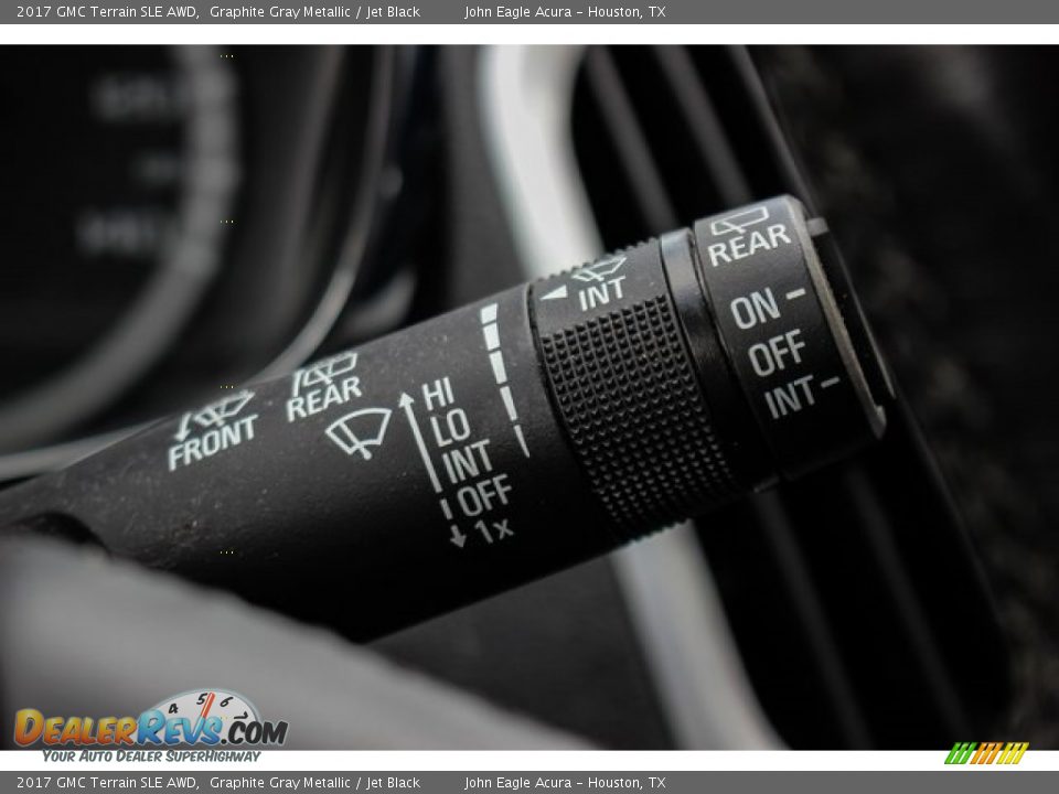 2017 GMC Terrain SLE AWD Graphite Gray Metallic / Jet Black Photo #35