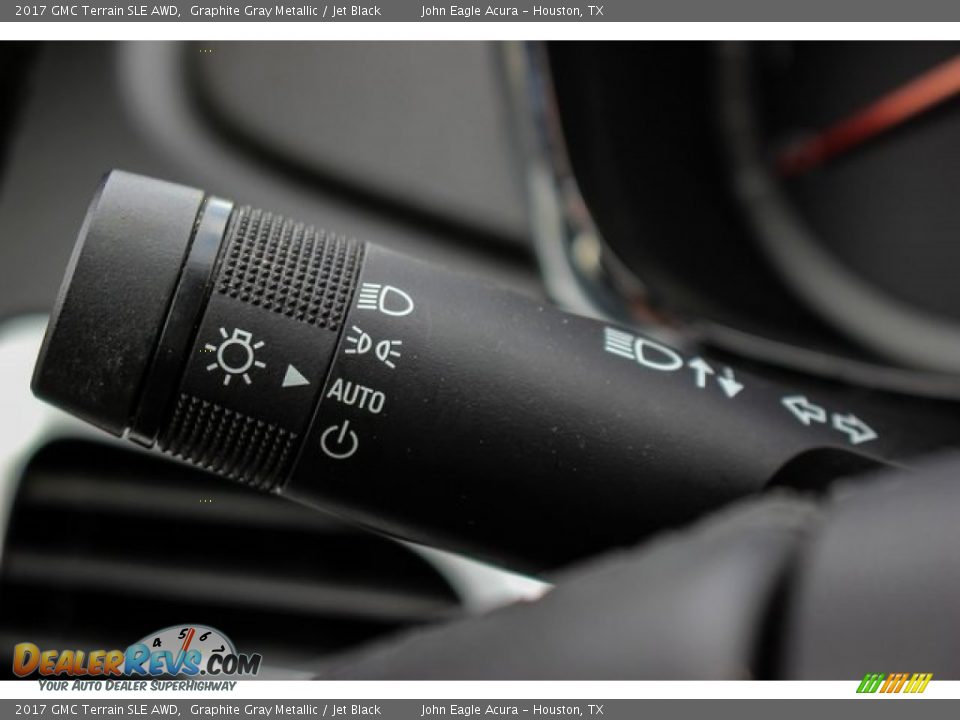 2017 GMC Terrain SLE AWD Graphite Gray Metallic / Jet Black Photo #36
