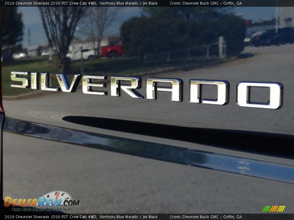 2019 Chevrolet Silverado 1500 RST Crew Cab 4WD Northsky Blue Metallic / Jet Black Photo #8