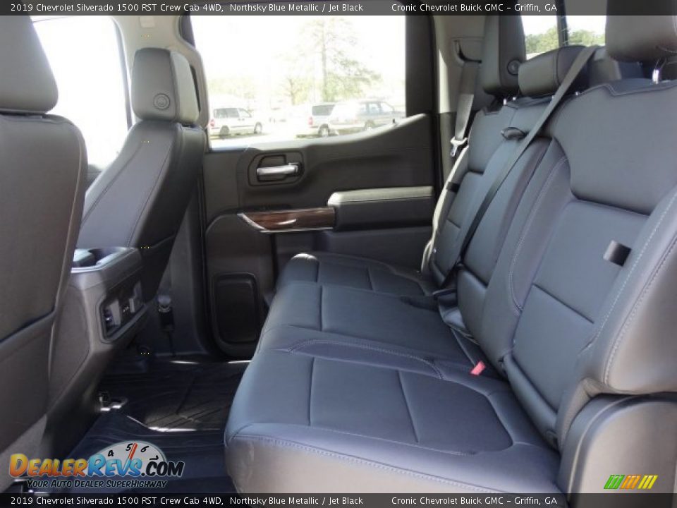 2019 Chevrolet Silverado 1500 RST Crew Cab 4WD Northsky Blue Metallic / Jet Black Photo #25