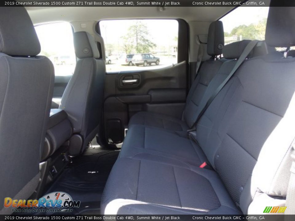 2019 Chevrolet Silverado 1500 Custom Z71 Trail Boss Double Cab 4WD Summit White / Jet Black Photo #23