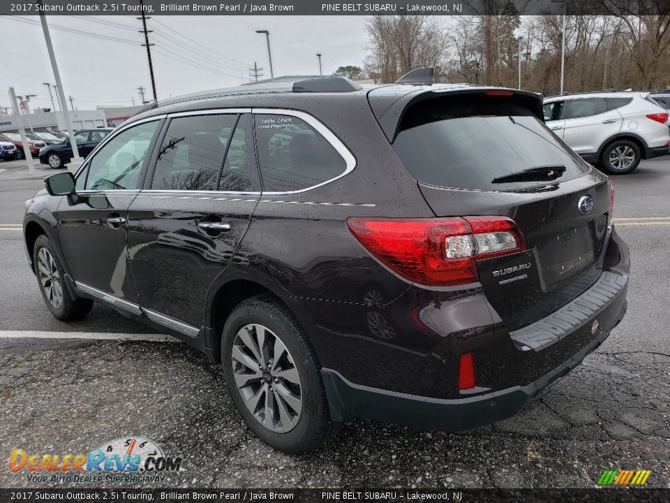 2017 Subaru Outback 2.5i Touring Brilliant Brown Pearl / Java Brown Photo #2