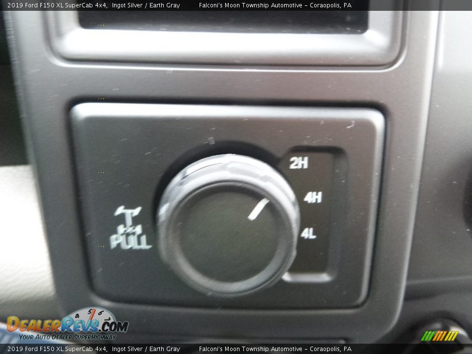 2019 Ford F150 XL SuperCab 4x4 Ingot Silver / Earth Gray Photo #15