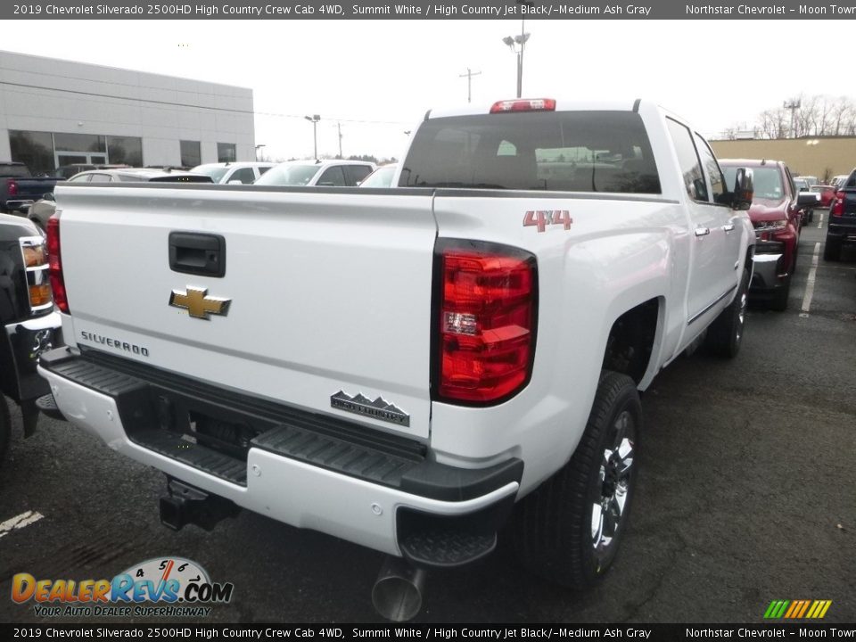 2019 Chevrolet Silverado 2500HD High Country Crew Cab 4WD Summit White / High Country Jet Black/­Medium Ash Gray Photo #5