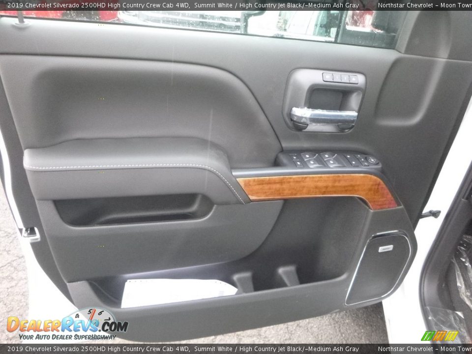 2019 Chevrolet Silverado 2500HD High Country Crew Cab 4WD Summit White / High Country Jet Black/­Medium Ash Gray Photo #10
