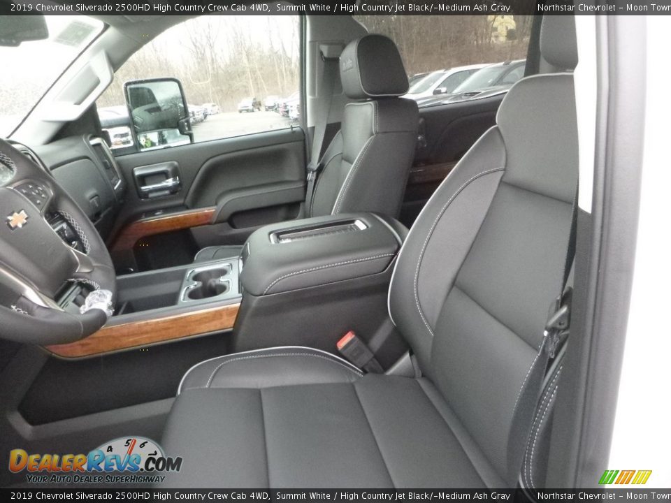 2019 Chevrolet Silverado 2500HD High Country Crew Cab 4WD Summit White / High Country Jet Black/­Medium Ash Gray Photo #11