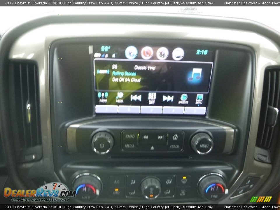 2019 Chevrolet Silverado 2500HD High Country Crew Cab 4WD Summit White / High Country Jet Black/­Medium Ash Gray Photo #13