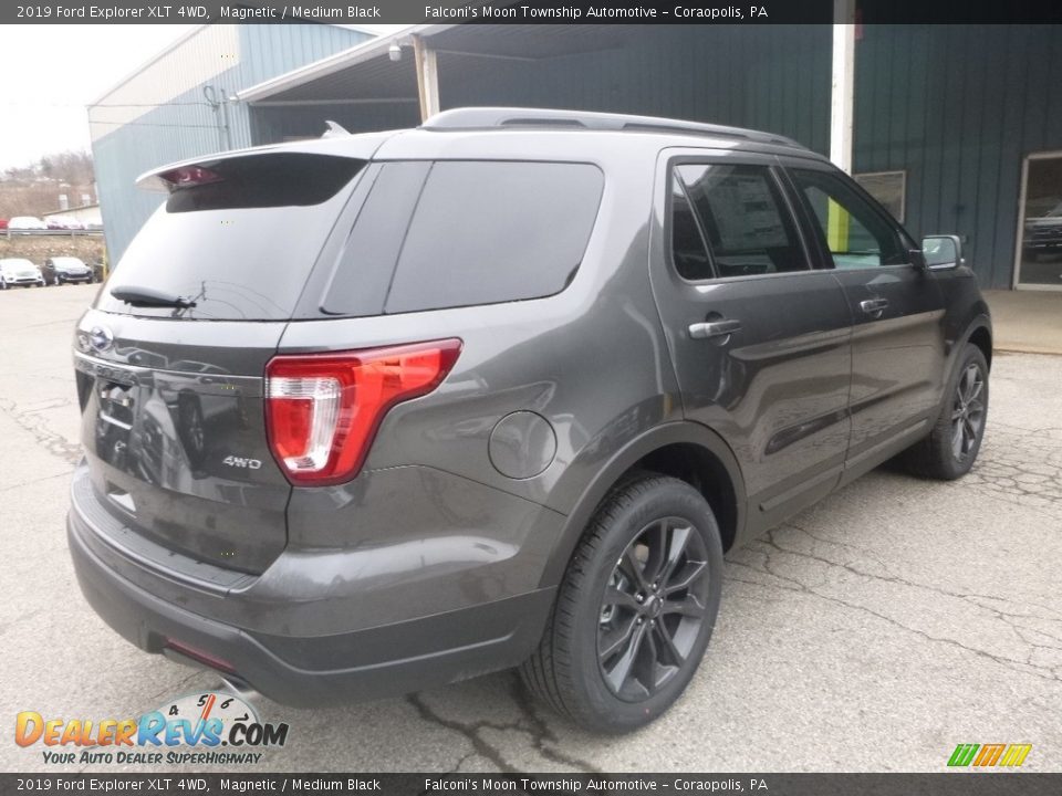 2019 Ford Explorer XLT 4WD Magnetic / Medium Black Photo #2