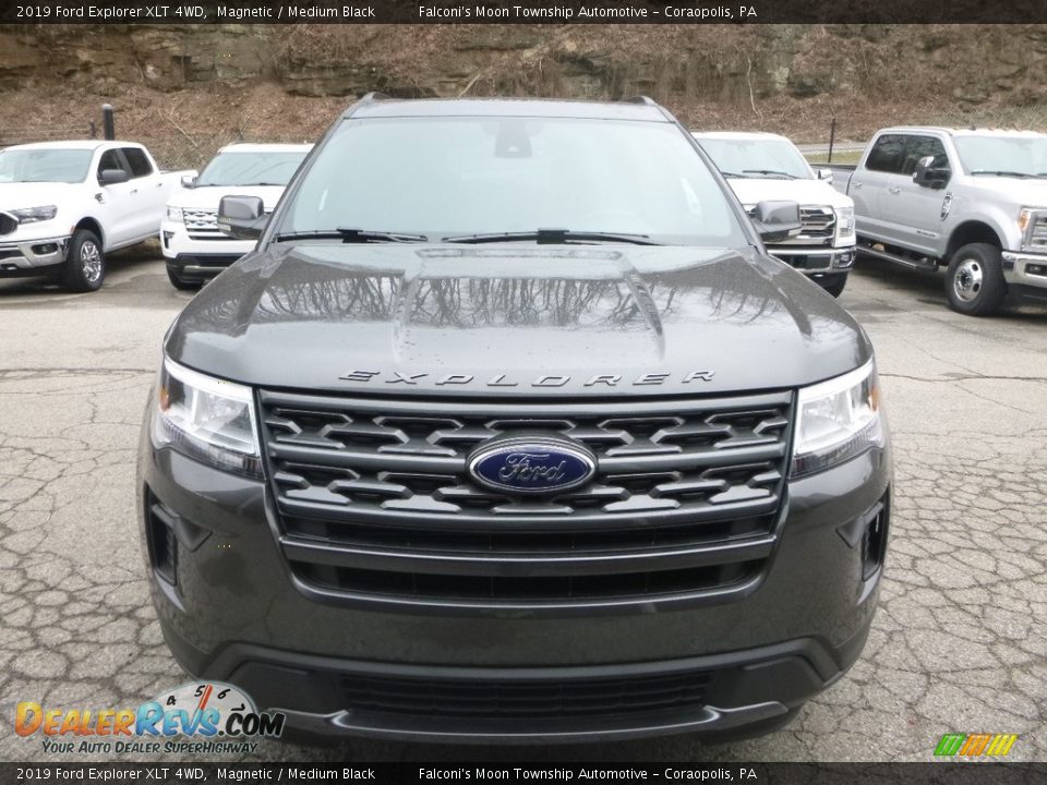 2019 Ford Explorer XLT 4WD Magnetic / Medium Black Photo #4