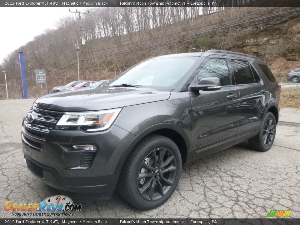 2019 Ford Explorer XLT 4WD Magnetic / Medium Black Photo #5
