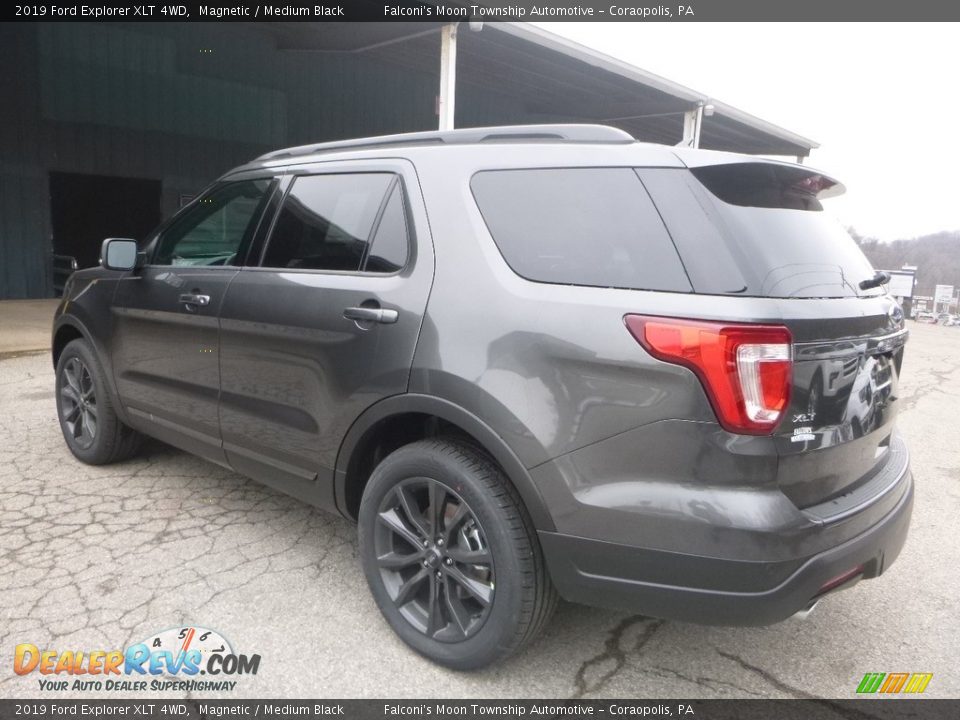 2019 Ford Explorer XLT 4WD Magnetic / Medium Black Photo #6