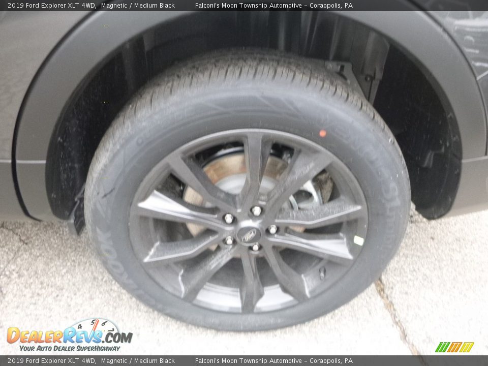 2019 Ford Explorer XLT 4WD Magnetic / Medium Black Photo #7