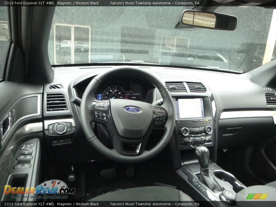 2019 Ford Explorer XLT 4WD Magnetic / Medium Black Photo #9