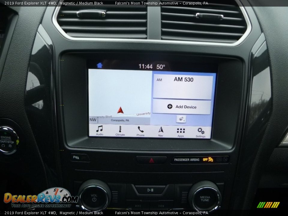 2019 Ford Explorer XLT 4WD Magnetic / Medium Black Photo #13