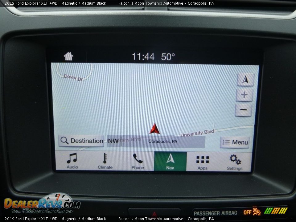 2019 Ford Explorer XLT 4WD Magnetic / Medium Black Photo #14