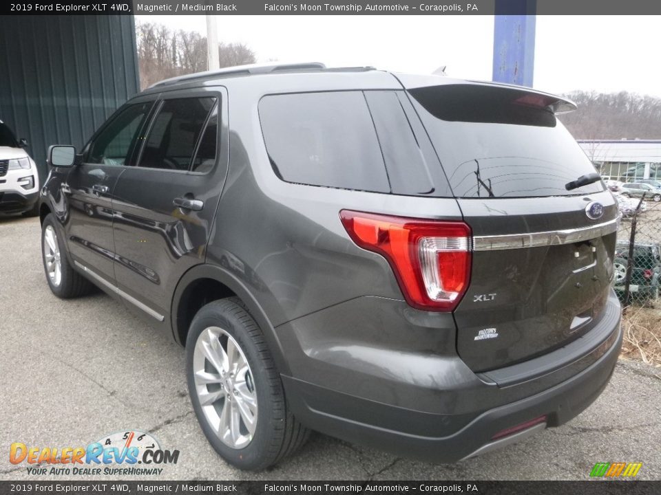2019 Ford Explorer XLT 4WD Magnetic / Medium Black Photo #3