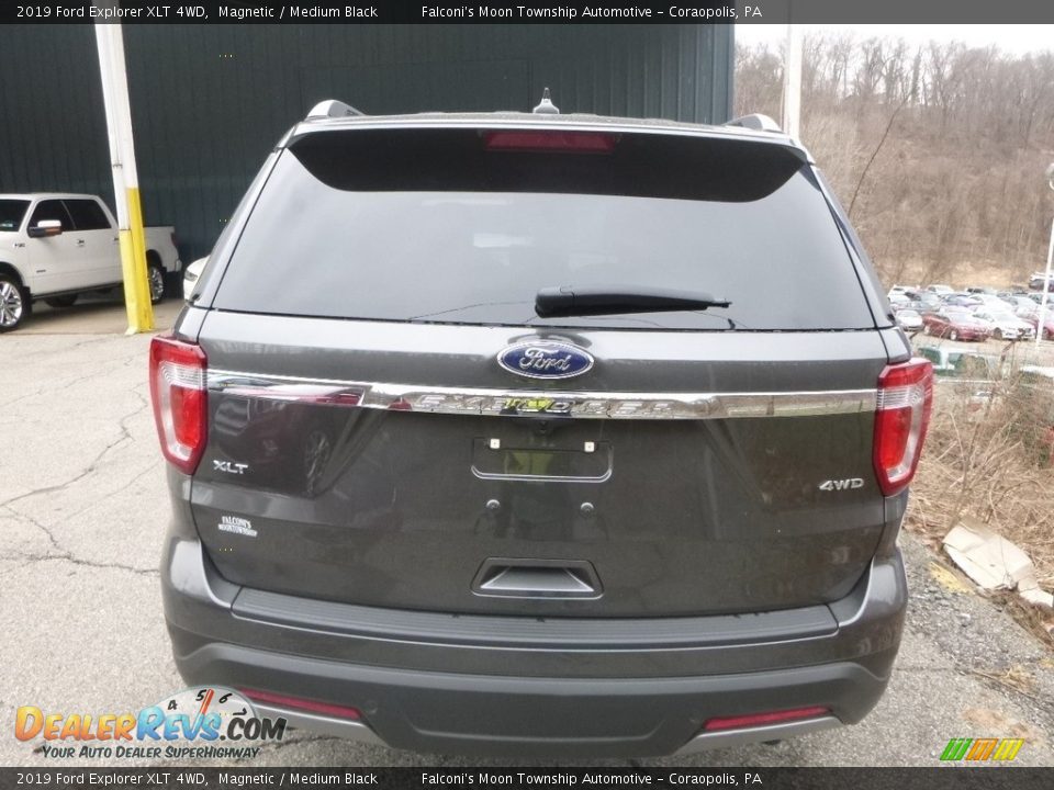 2019 Ford Explorer XLT 4WD Magnetic / Medium Black Photo #4
