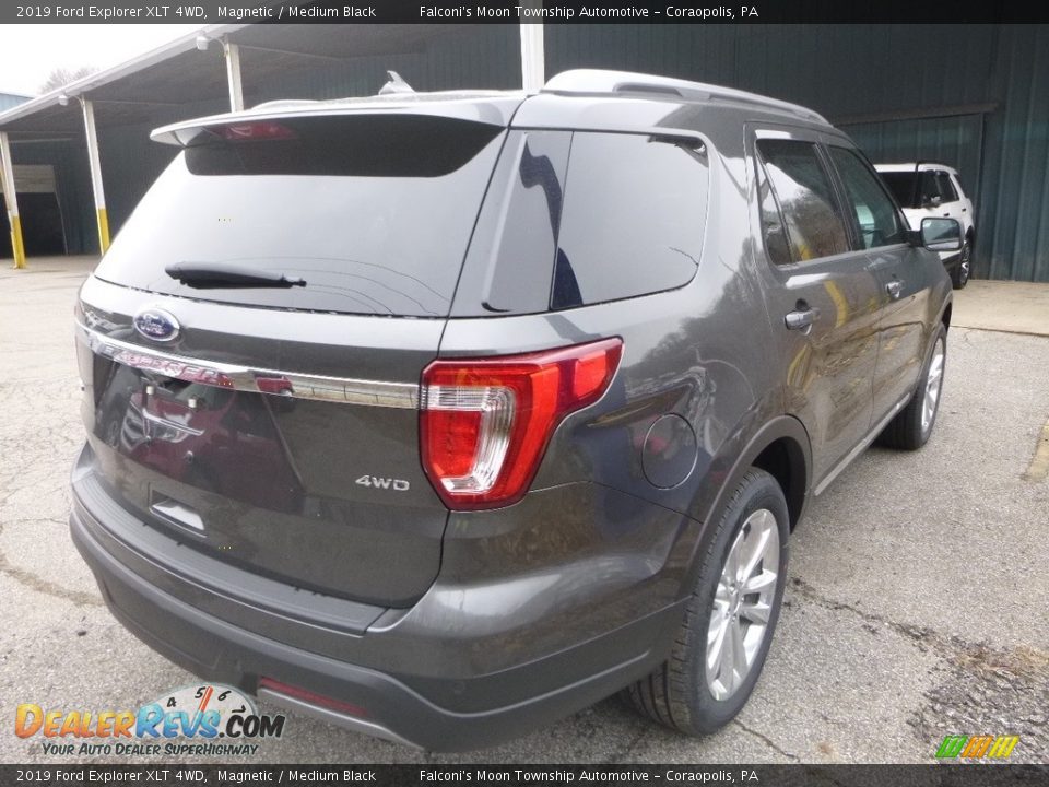 2019 Ford Explorer XLT 4WD Magnetic / Medium Black Photo #5