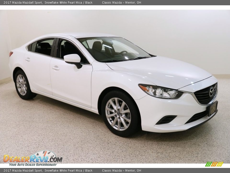 2017 Mazda Mazda6 Sport Snowflake White Pearl Mica / Black Photo #1