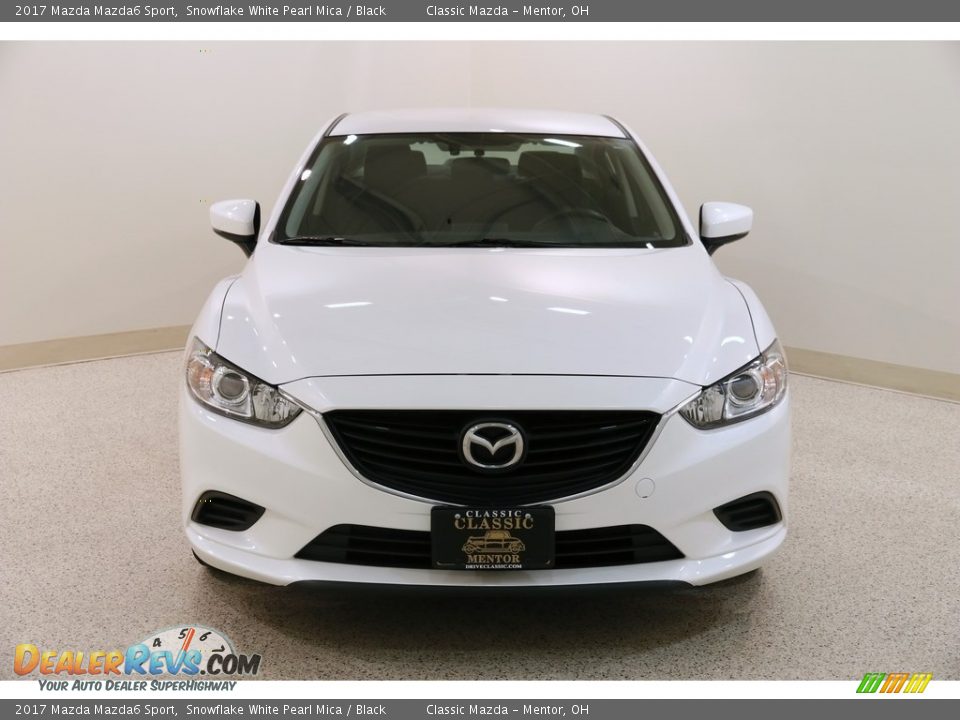2017 Mazda Mazda6 Sport Snowflake White Pearl Mica / Black Photo #2