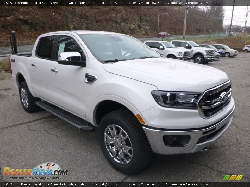 Front 3/4 View of 2019 Ford Ranger Lariat SuperCrew 4x4 Photo #3