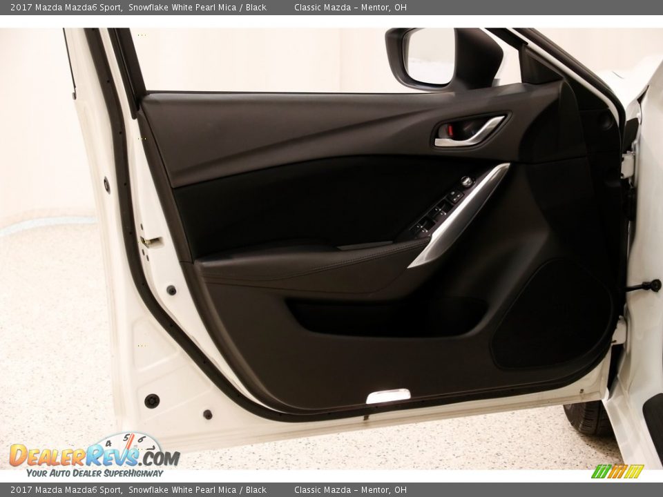 2017 Mazda Mazda6 Sport Snowflake White Pearl Mica / Black Photo #4